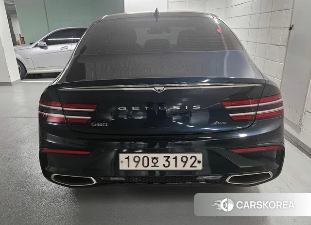 Genesis G80 (RG3) 2022 Синий из Кореи, фото 4