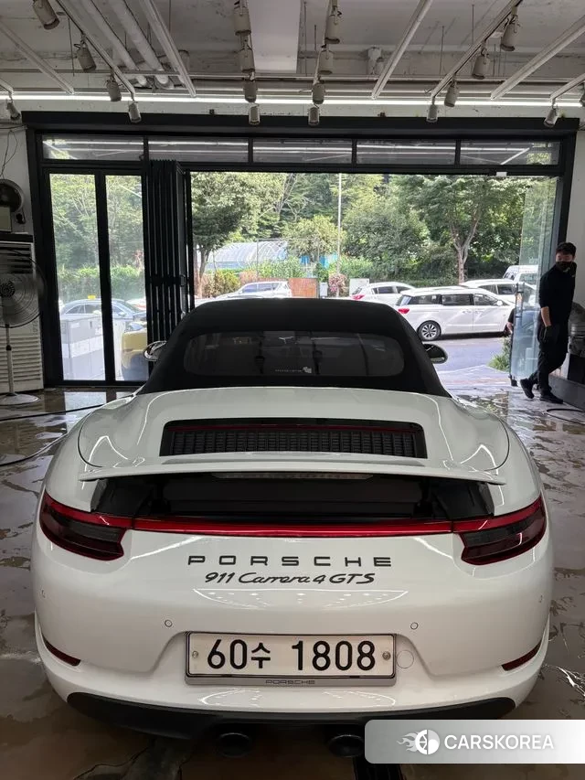 Porsche 911 2018 Белый из Кореи, фото 4