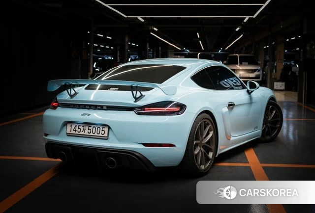 Porsche 718 Cayman 2022 Желтый из Кореи, фото 4