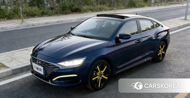Hyundai Festa 2021 Синий из Китая, фото 4