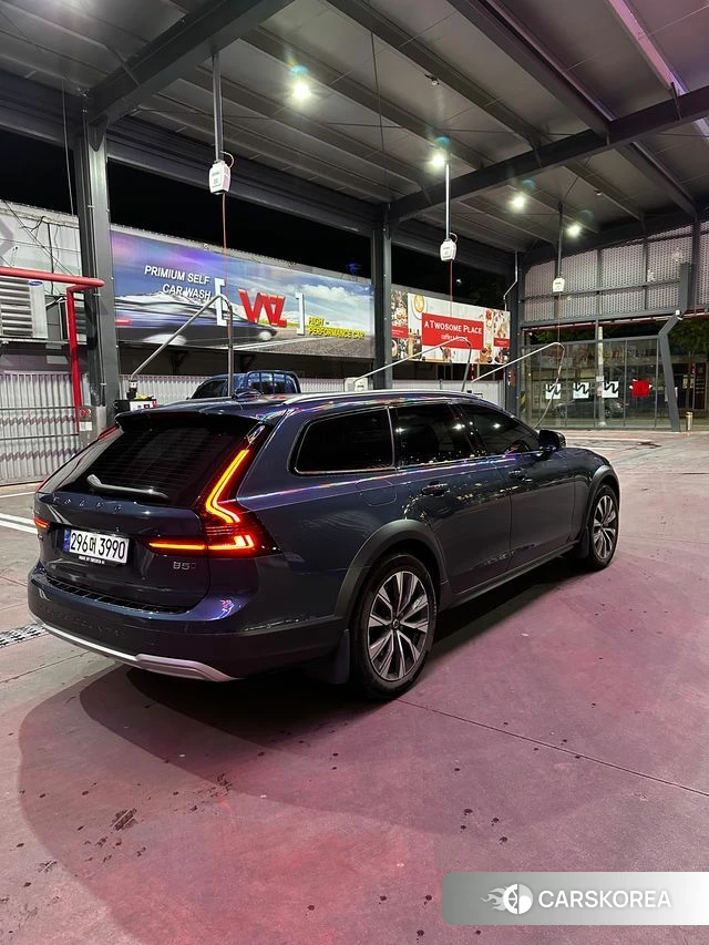 Volvo V90 Cross-Country 2021 Синий из Кореи, фото 4