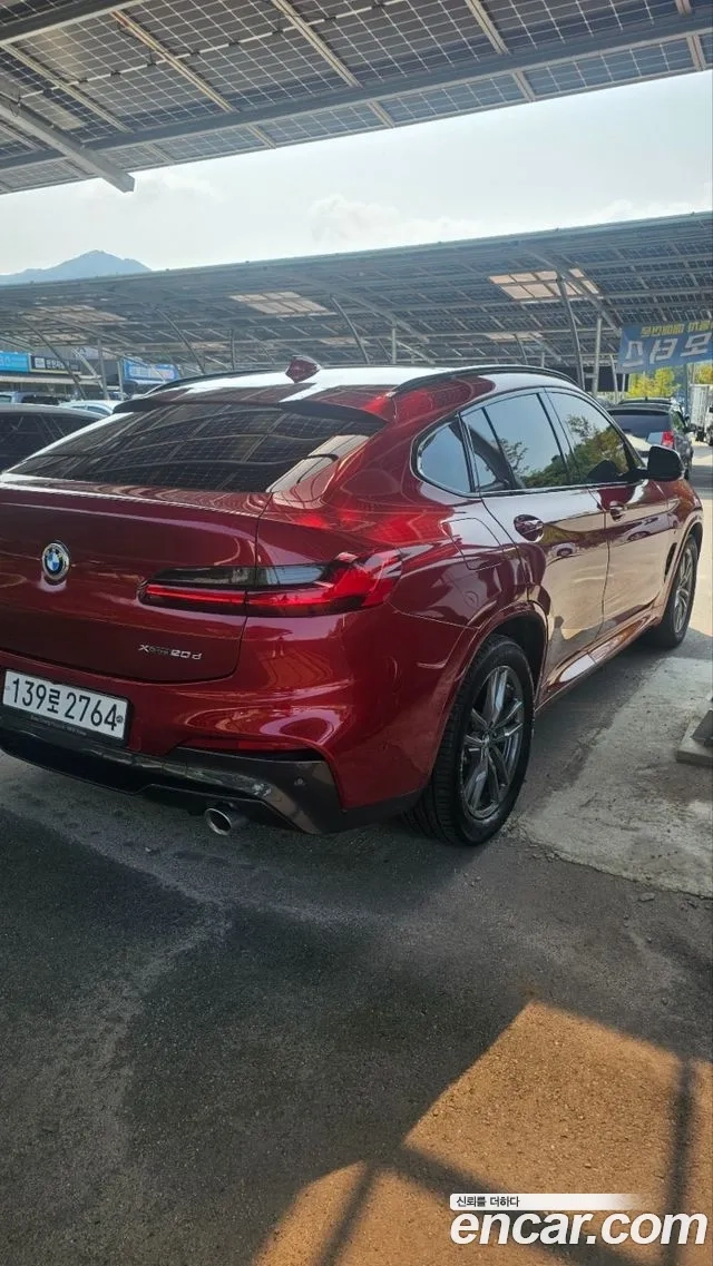 BMW X4 (G02) 2020 Фиолетовый из Кореи, фото 4