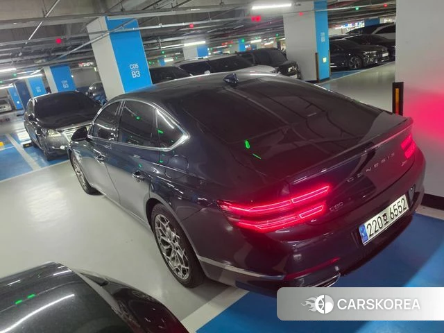 Genesis G80 (RG3) 2023 Черный из Кореи, фото 4