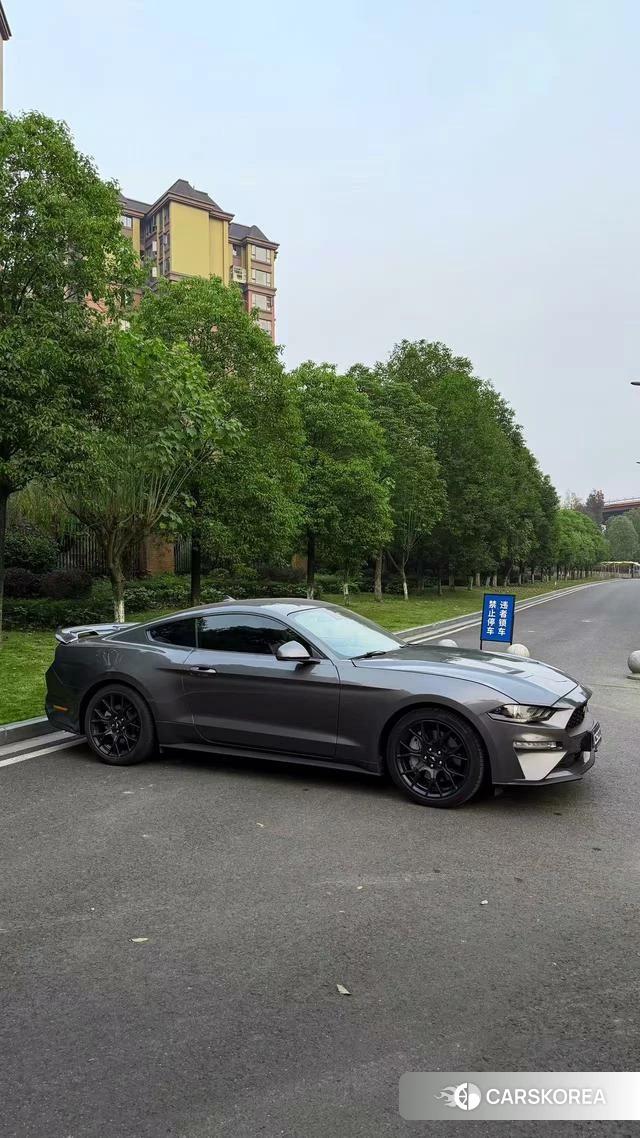 Ford Mustang 2021 Темно-серый из Китая, фото 4