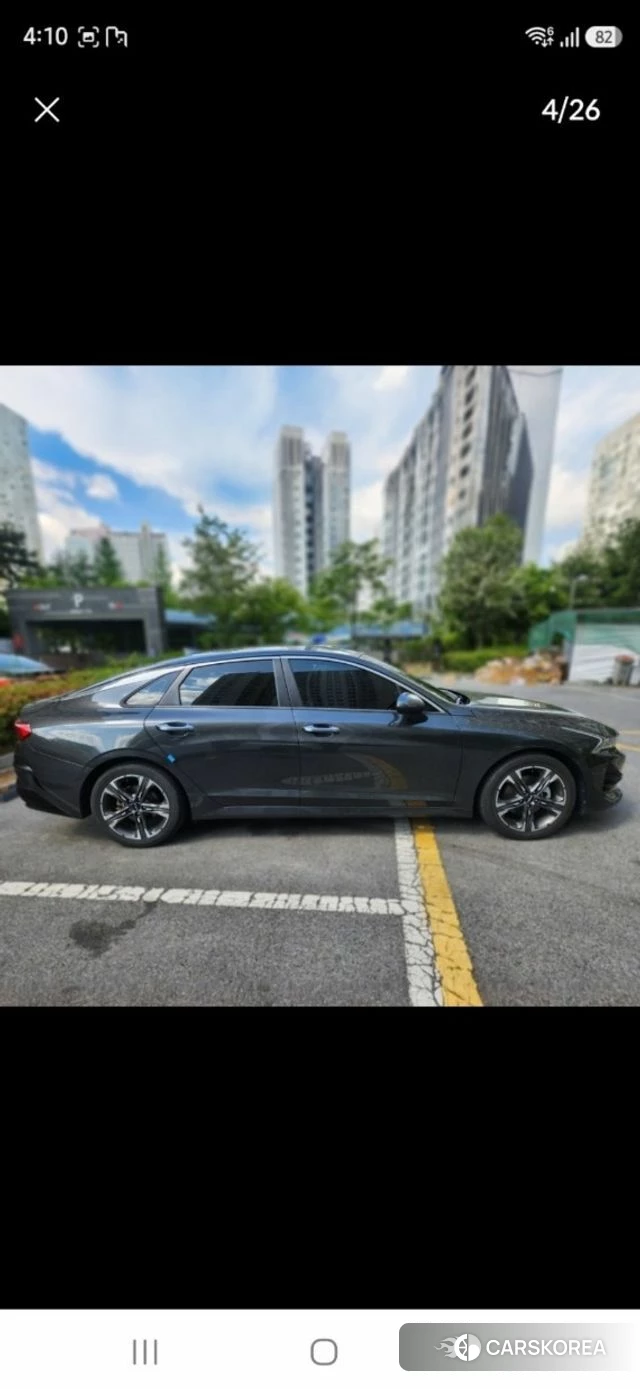 Kia K5 3rd generation 2021 Серый из Кореи, фото 4