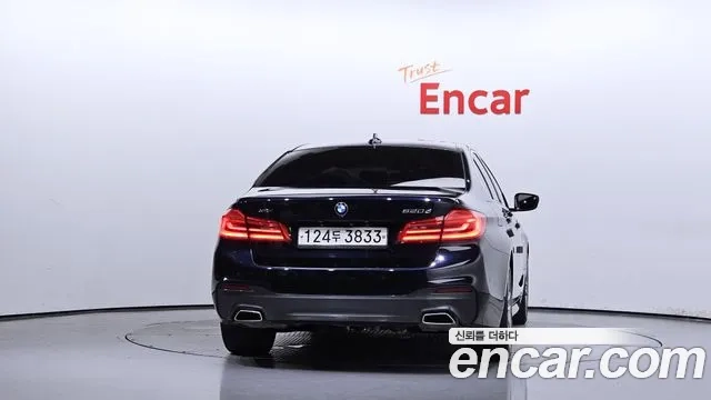 BMW 5 Series (G30) 2020 Черный из Кореи, фото 4