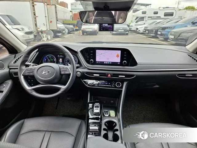 Hyundai Sonata Hybrid (DN8) 2022 Черный из Кореи, фото 4