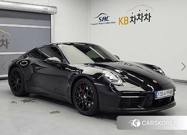 Porsche 911(992) 2024 Черный из Кореи, фото 4