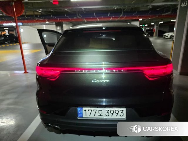 Porsche Cayenne (PO536) 2022 Черный из Кореи, фото 5