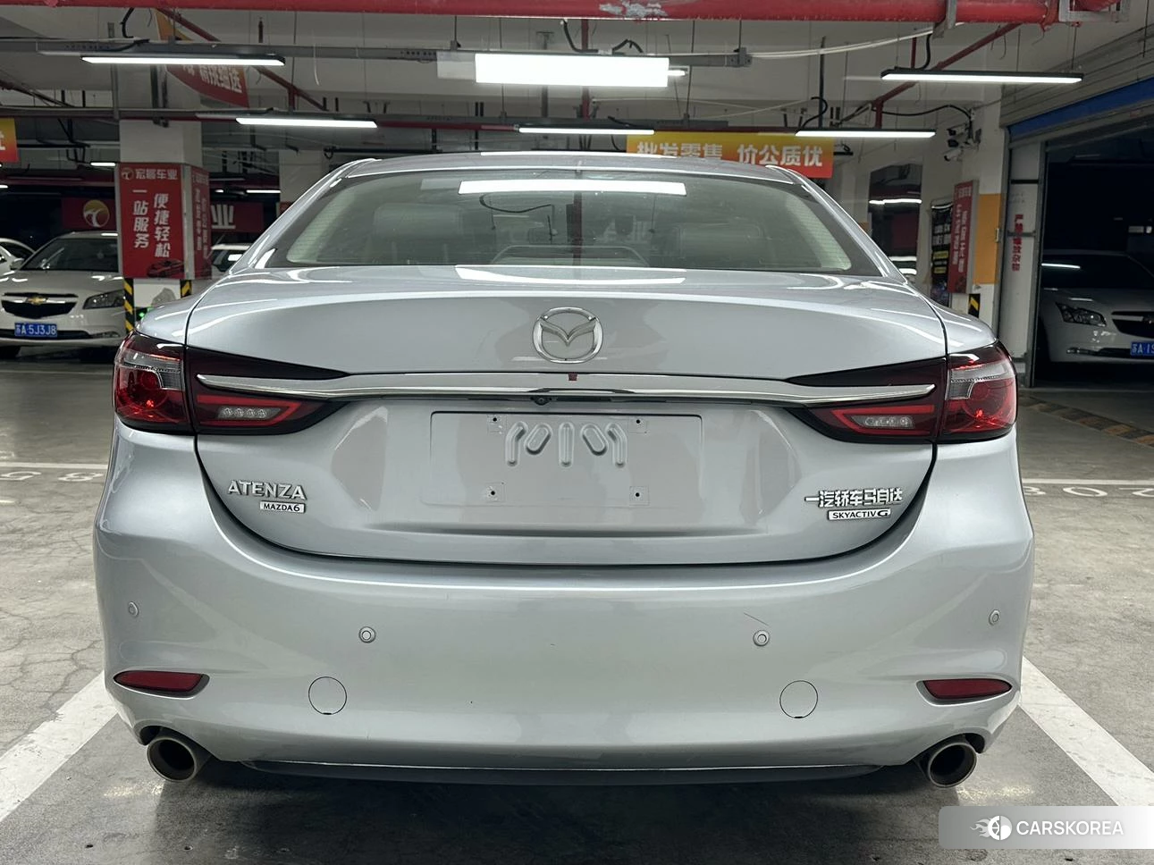 Mazda Atez 2021 Серебристо-серый из Китая, фото 6