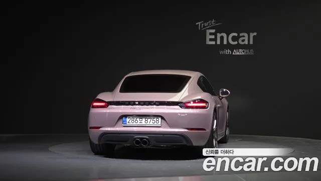 Porsche 718 Cayman id 2687402 из Кореи 14