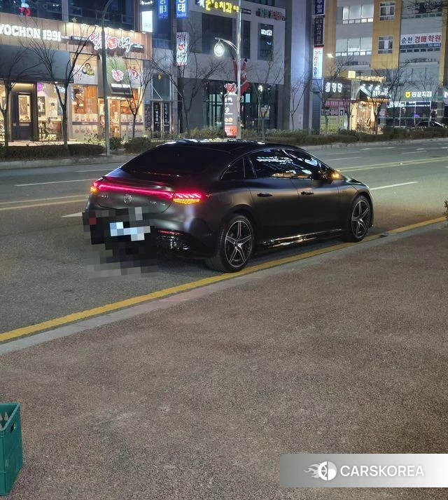 Mercedes-Benz EQE V295 2022 Черный из Кореи, фото 4