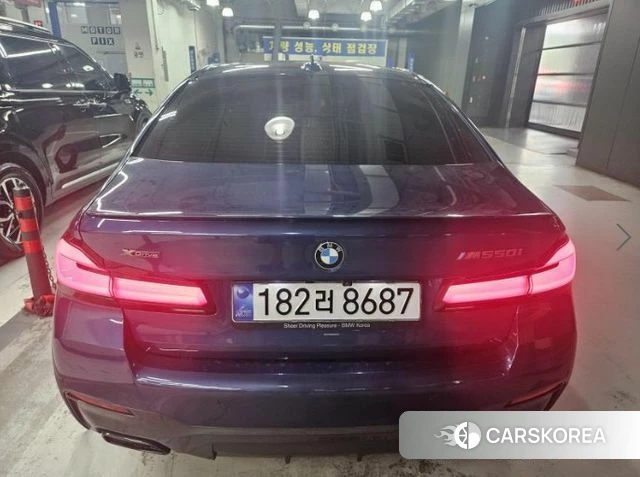 BMW 5 Series (G30) 2021 Синий из Кореи, фото 6