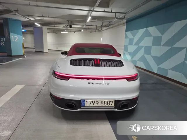 Porsche 911(992) 2021 Белый из Кореи, фото 6