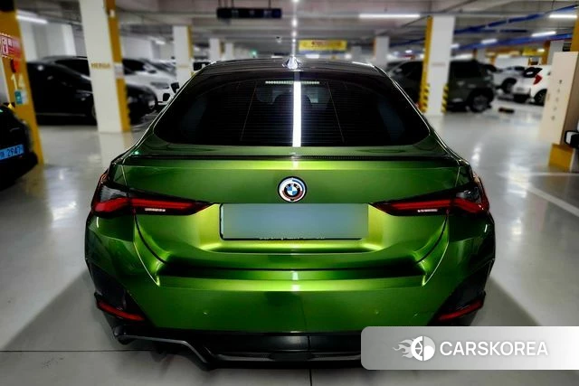 BMW i4 2023 Зеленый из Кореи, фото 4