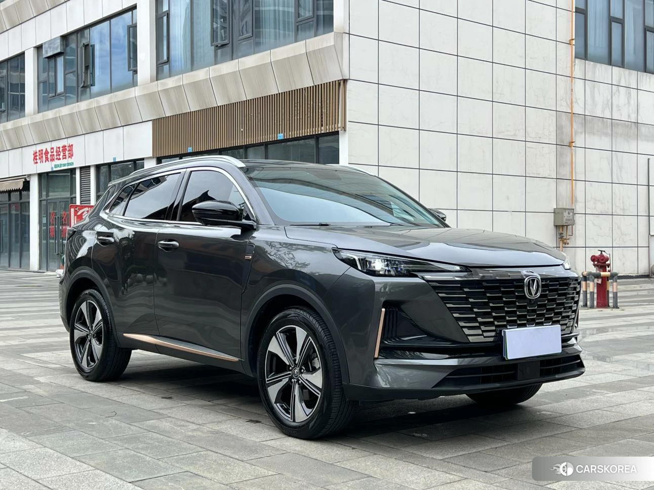 Chang'an CS55 PLUS 2021 Темно-серый из Китая, фото 5