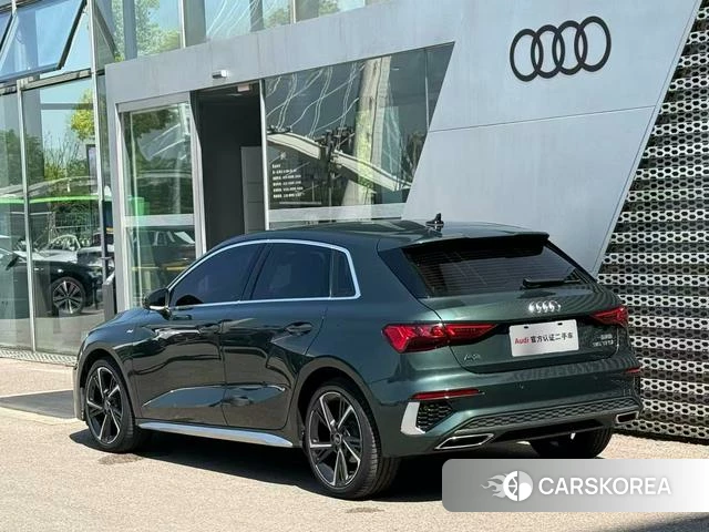 Audi A3 2023 Зеленый из Китая, фото 4
