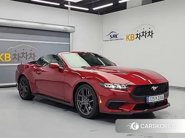 Ford Mustang 7th Generation 2024 Красный из Кореи, фото 4