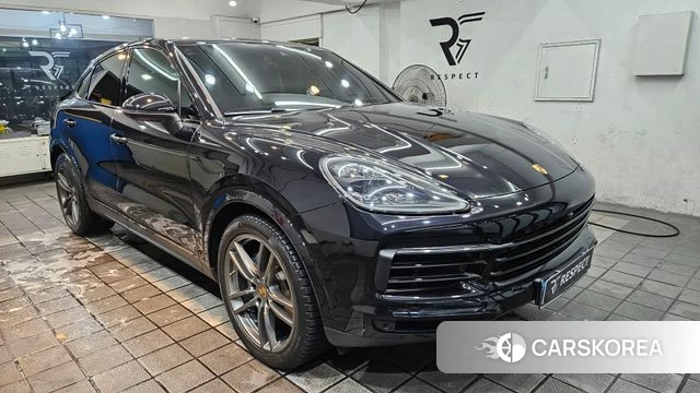 Porsche Cayenne (PO536) 2021 Черный из Кореи, фото 6