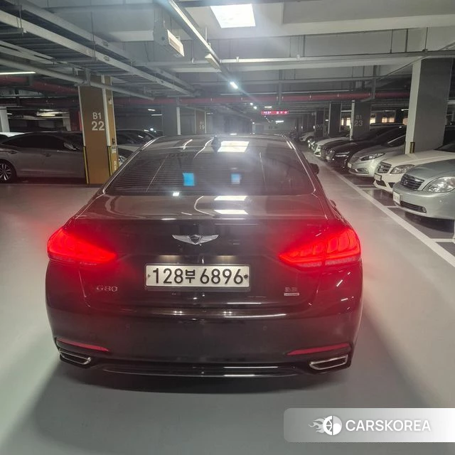 Genesis G80 2018 Коричневый из Кореи, фото 4