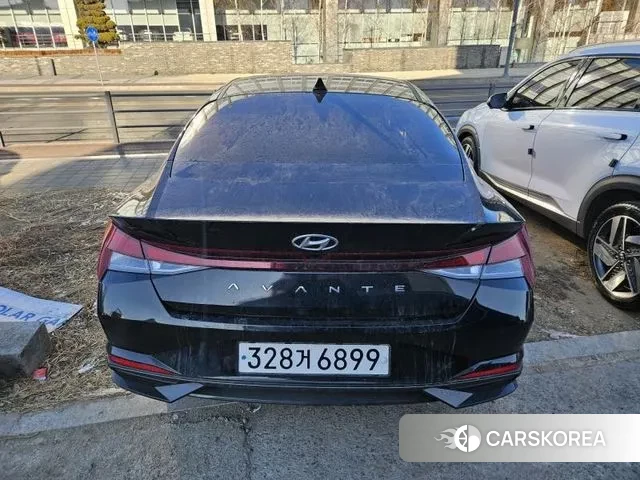 Hyundai Avante (CN7) 2021 Черный из Кореи, фото 5