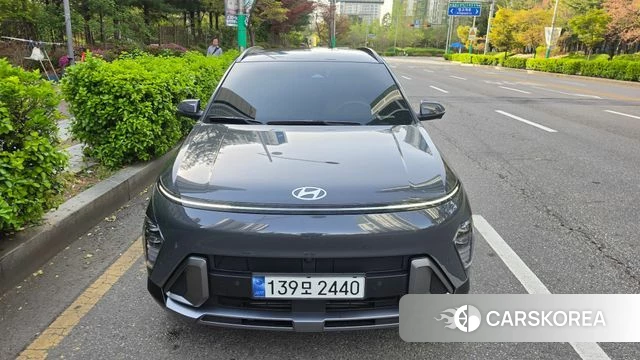 Hyundai Kona (SX2) 2023 Темно-зеленый из Кореи, фото 4