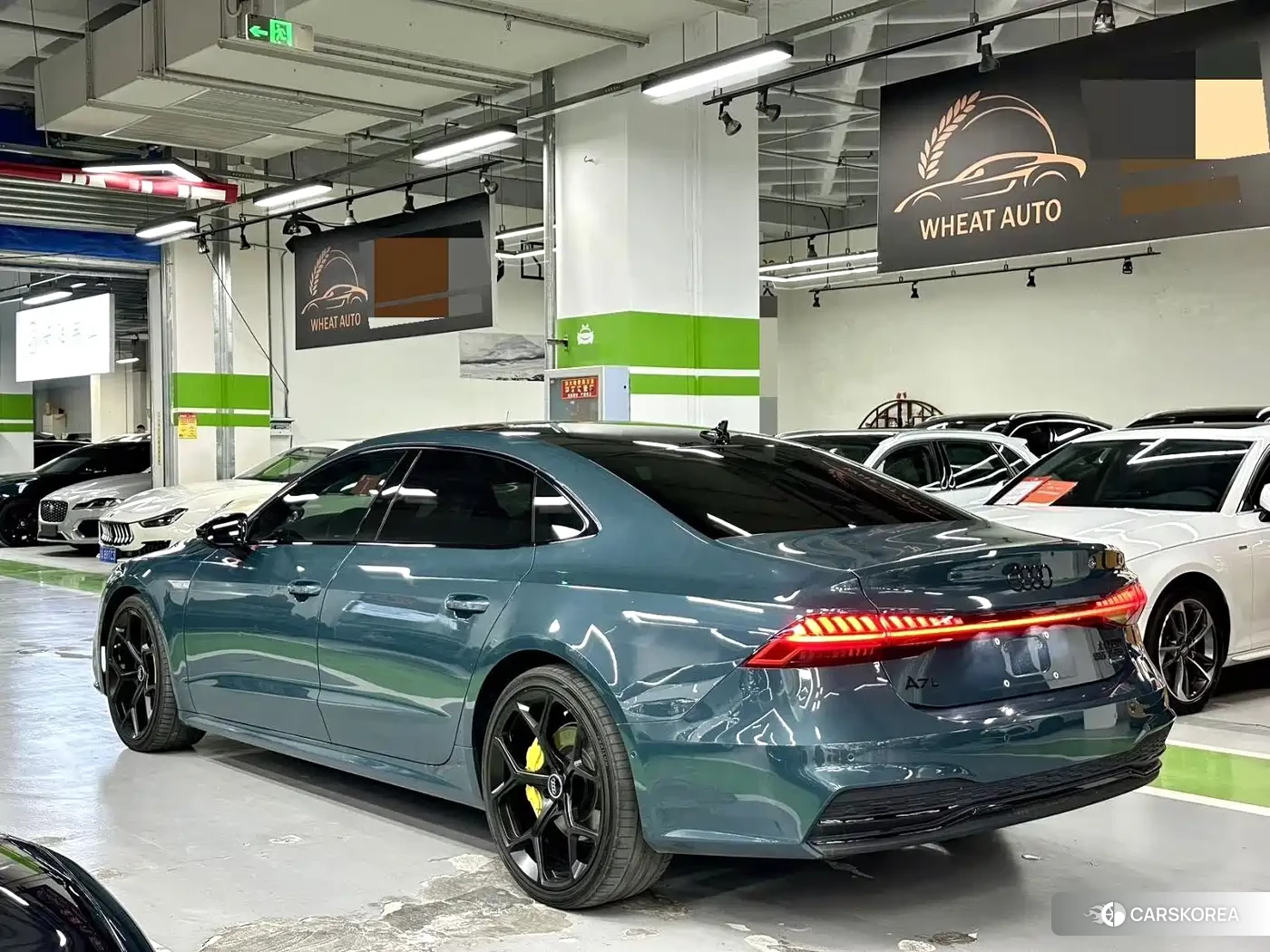 Audi A7L 2021 Синий из Китая, фото 4