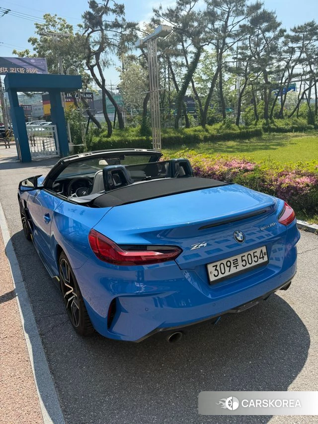 BMW Z4 (G29) 2020 Синий из Кореи, фото 4