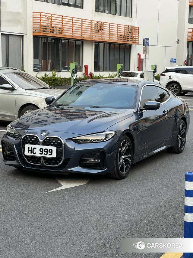 BMW 4 series 2021 Синий из Китая, фото 4