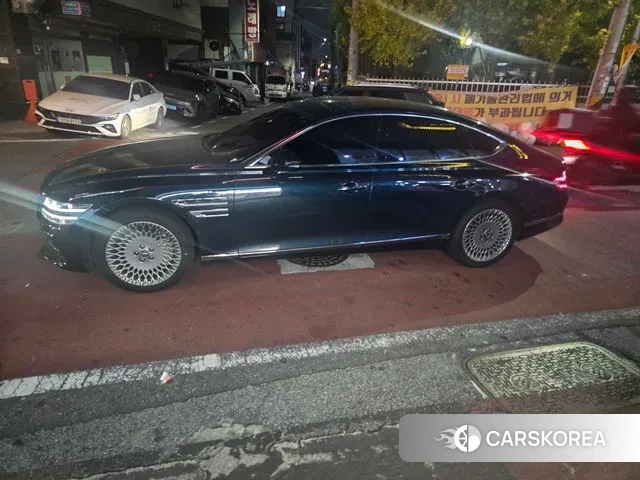 Genesis G80 (RG3) 2021 Синий из Кореи, фото 4