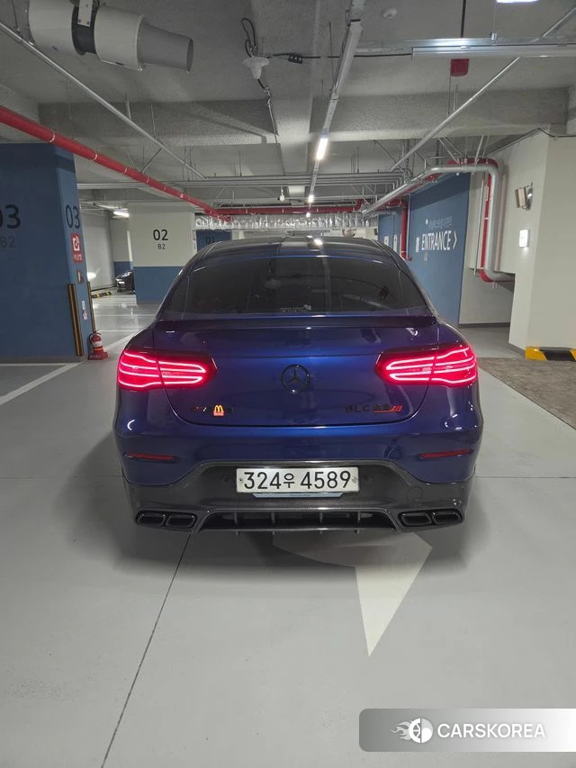 Mercedes-Benz GLC-Class X253 2018 Синий из Кореи, фото 4