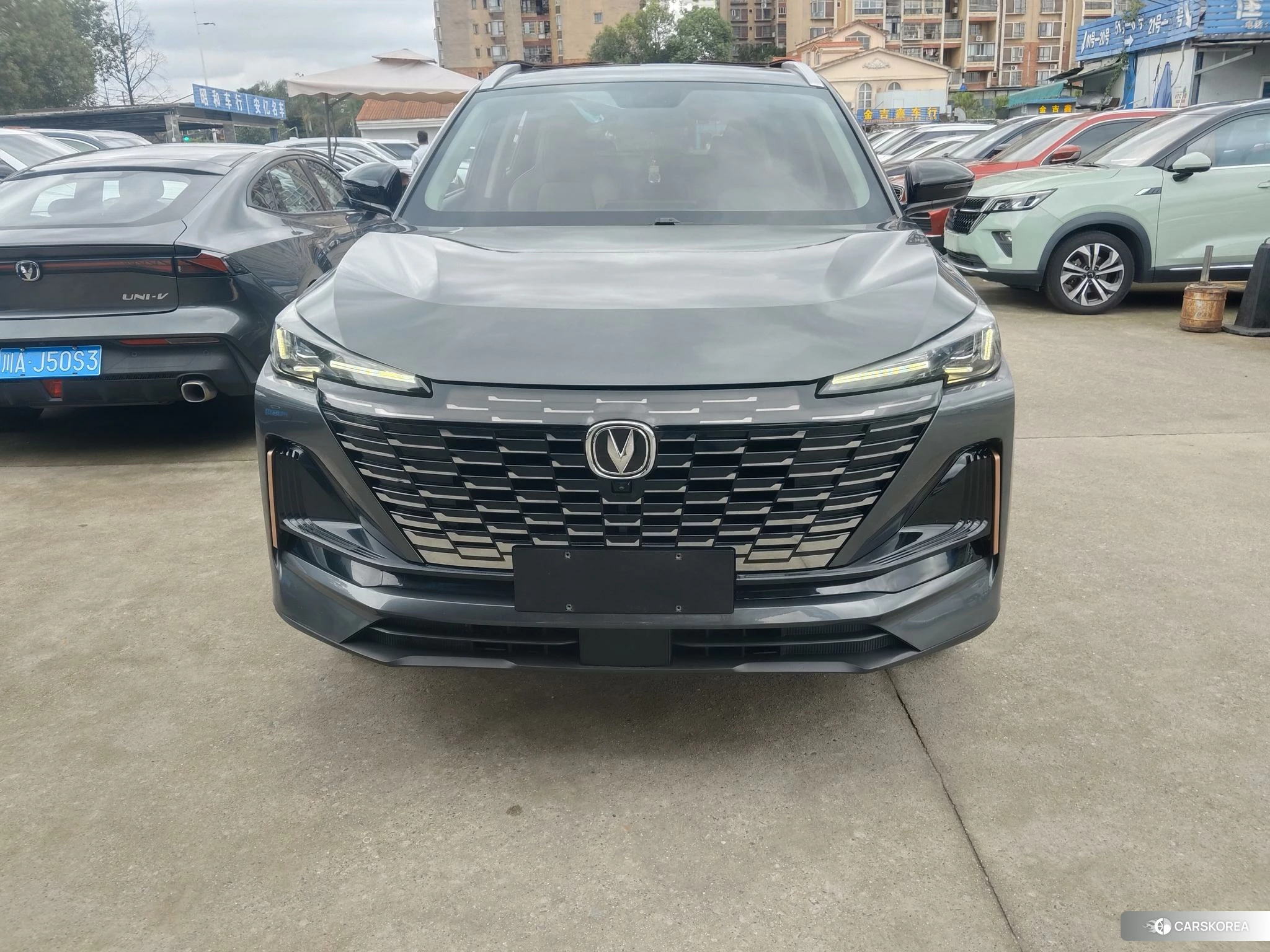 Chang'an CS55 PLUS 2021 Темно-серый из Китая, фото 4