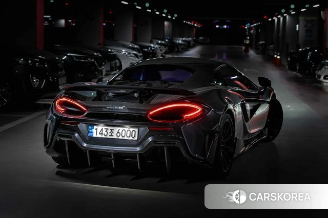 McLaren 600LT 2019 Серебристо-серый из Кореи, фото 4