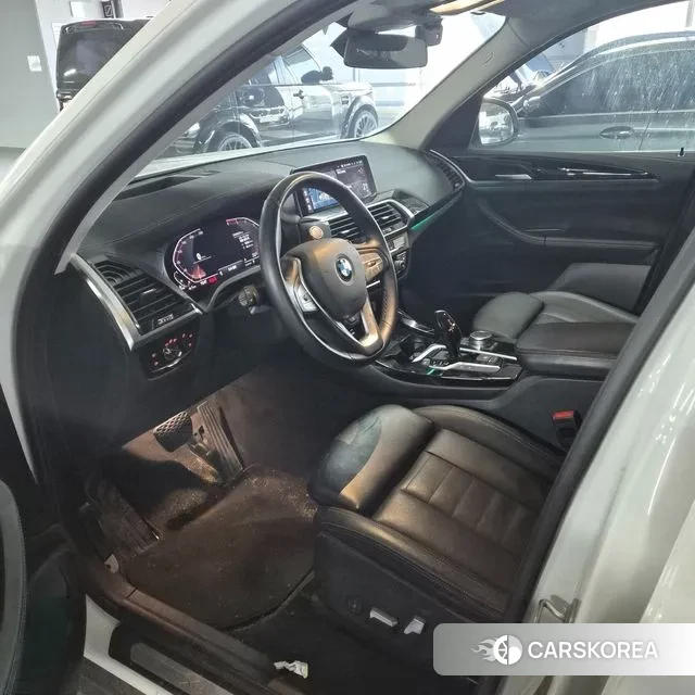 BMW X3 (G01) 2021 Черный из Кореи, фото 4