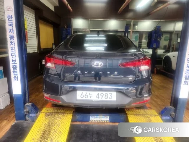 Hyundai The New Avante AD 2019 Синий из Кореи, фото 4