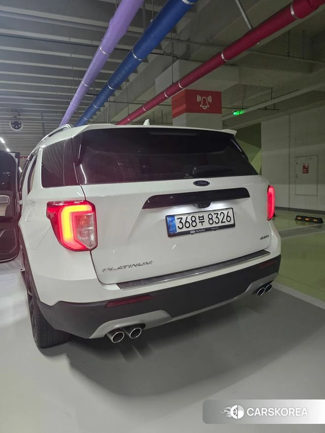 Ford Explorer 6th Generation 2021 Белый из Кореи, фото 6
