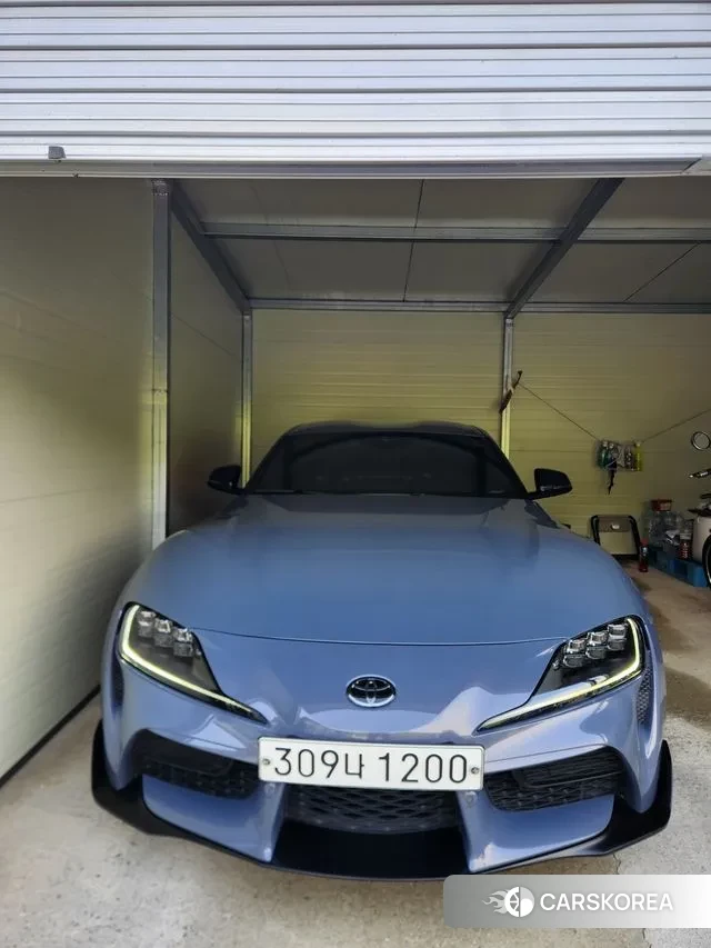 Toyota Supra 5th Generation 2024 Серый из Кореи, фото 4