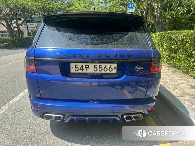 Land Rover Range Rover Sport 2nd Generation 2018 Синий из Кореи, фото 4
