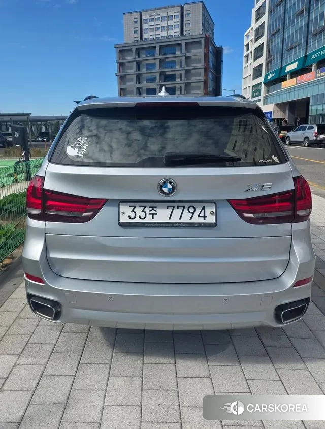 BMW X5 (F15) 2018 Серебристо-серый из Кореи, фото 4