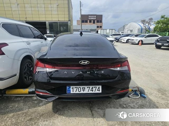 Hyundai Avante (CN7) 2022 Черный из Кореи, фото 5