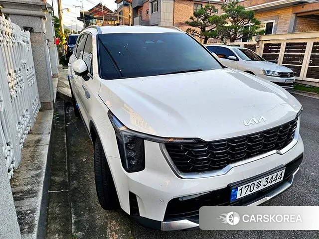 Kia The New Sorento 4th Generation 2023 Белый из Кореи, фото 6