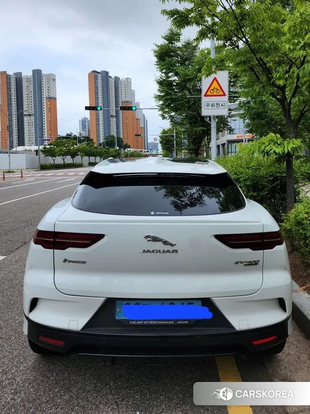 Jaguar I-PACE 2019 Белый из Кореи, фото 4