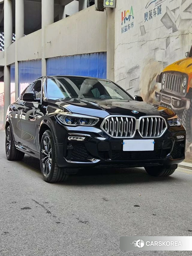 BMW X6 2021 Черный из Китая, фото 4
