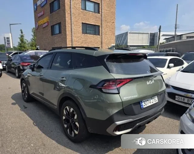 Kia Sportage 5th Generation 2023 Светло-зеленый из Кореи, фото 4