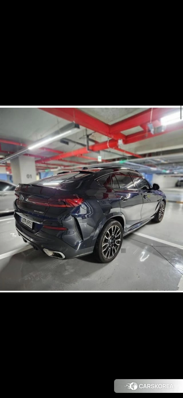 BMW X6 (G06) 2023 Черный из Кореи, фото 5
