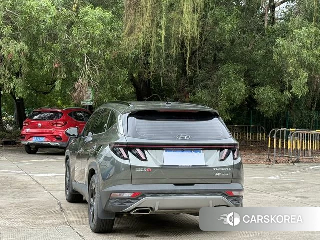 Hyundai Tucson 2022 Темно-серый из Китая, фото 4