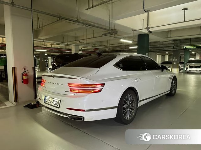 Genesis G80 (RG3) 2021 Белый из Кореи, фото 4