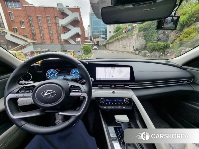 Hyundai Avante (CN7) 2022 Серый из Кореи, фото 4