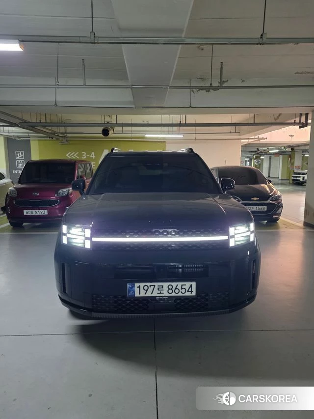 Hyundai Santa Fe (MX5) 2025 Черный из Кореи, фото 4
