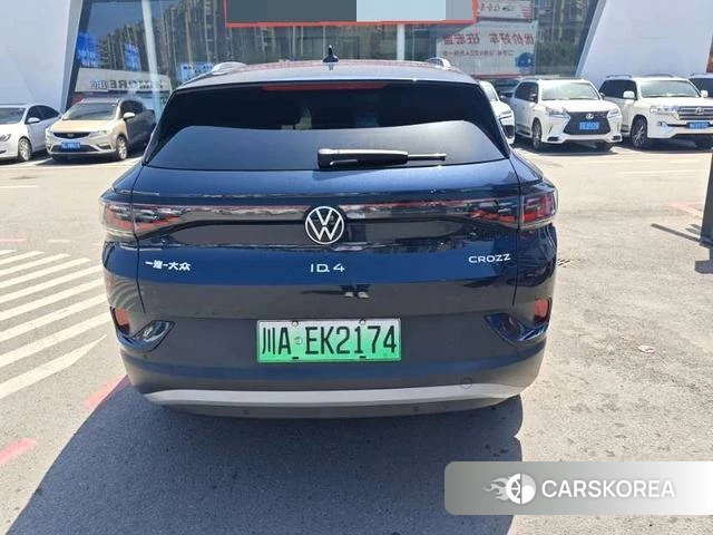 Volkswagen ID.4 CROZZ 2023 Синий из Китая, фото 4